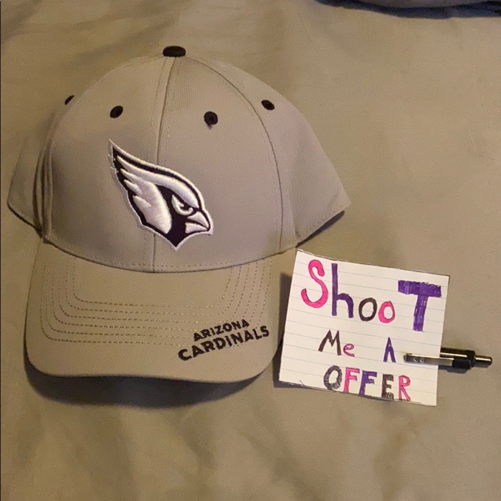 Grey Arizona Cardinals hat